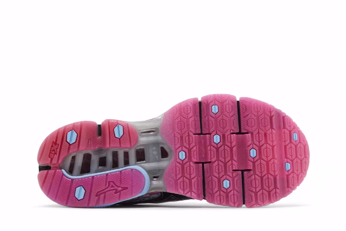 Mizuno Women's Wave Prophecy 3 White Pink, view 5