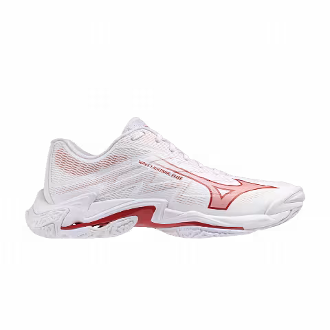 Mizuno Wmns Wave Lightning Elite 'White Red'