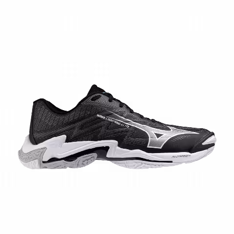 Mizuno Wave Lightning Elite Wide 'Black White Grey'