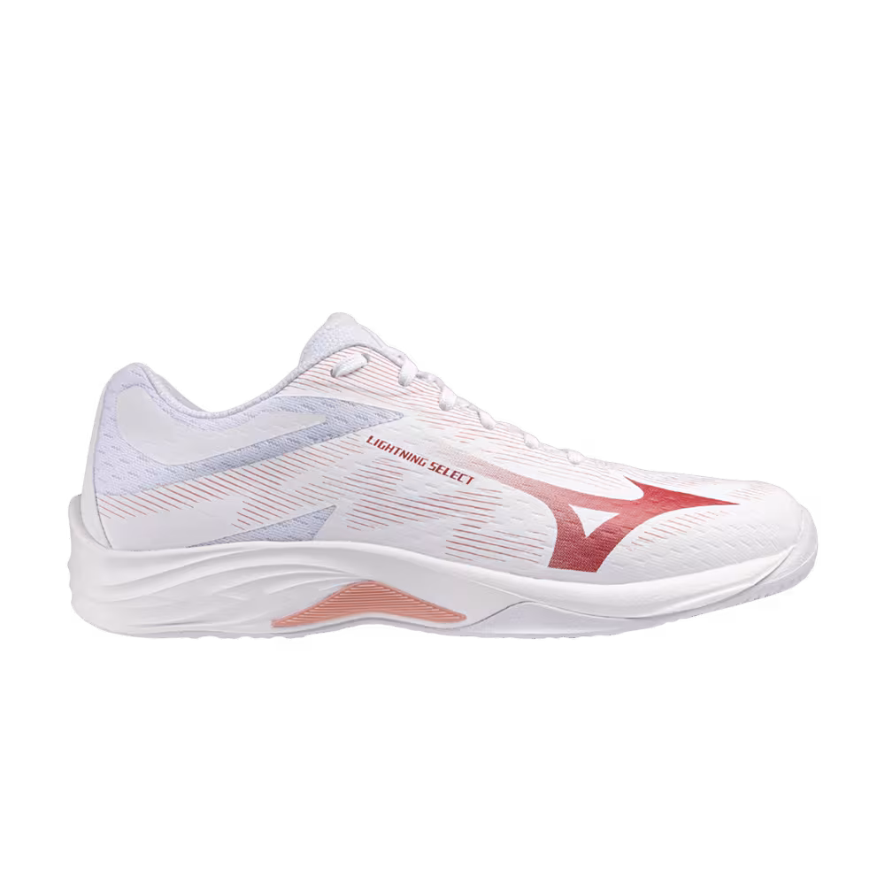 Mizuno Women's Lightning Select White Red