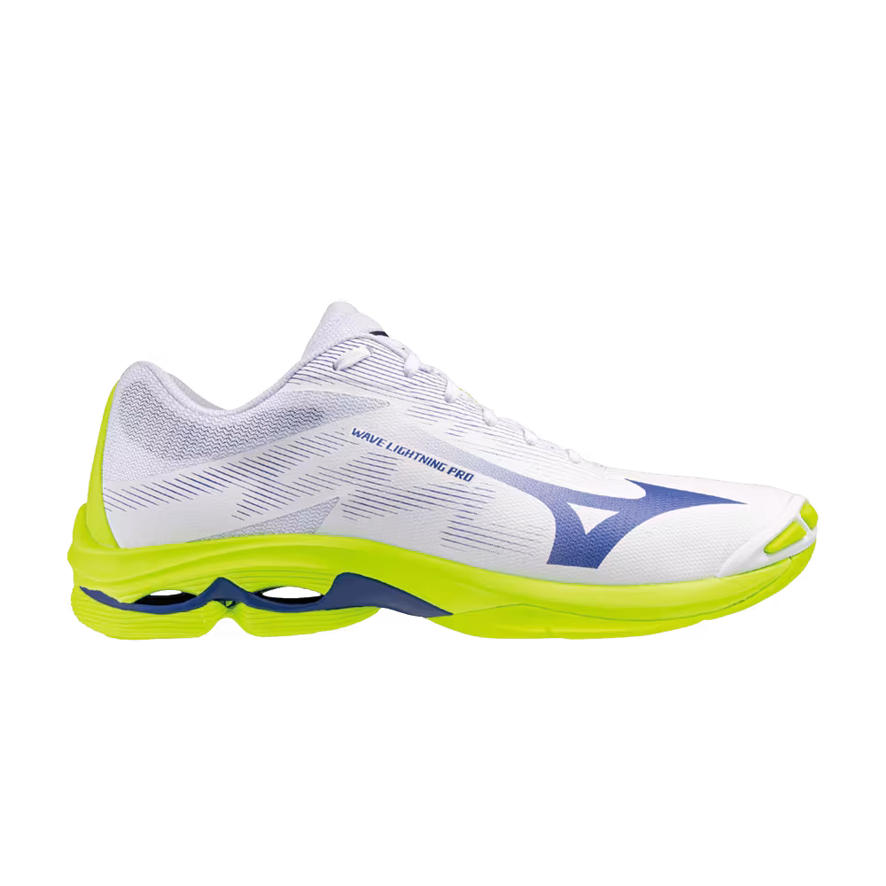 Mizuno Wave Lightning Pro White Blie Yallow