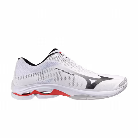 Mizuno Wave Lightning Pro 'White Black Red'