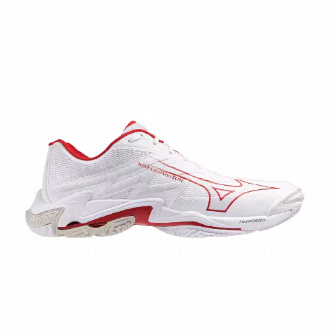 Mizuno Wave Lightning Elite 'White Red'