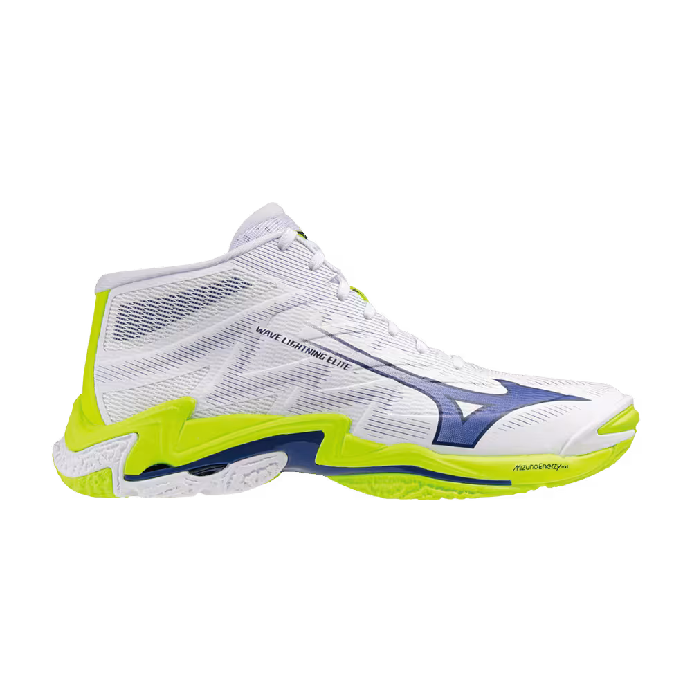 Mizuno Wave Lightning Elite White Blue