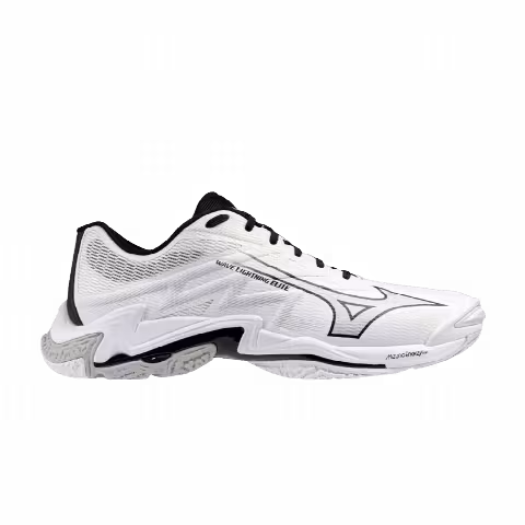 Mizuno Wave Lightning Elite Wide 'White Black'