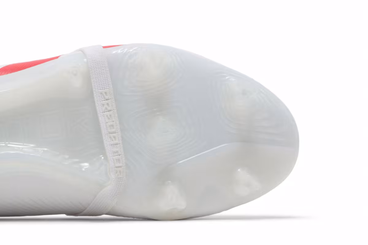Trent Alexander-Arnold x adidas Predator Elite Foldover Tongue FG White Bright Red, view 6