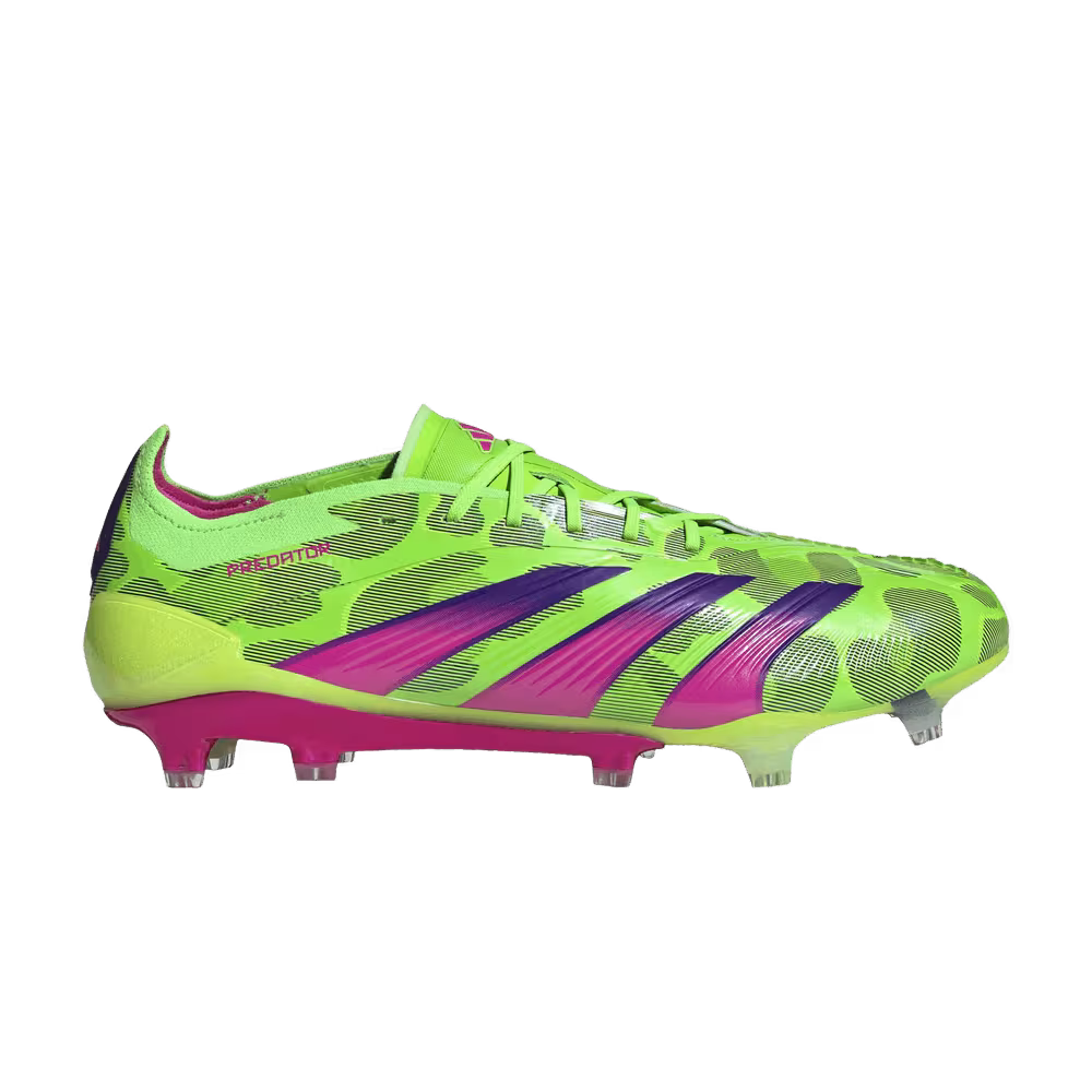adidas Predator Elite FG Player Pack - Solar Green