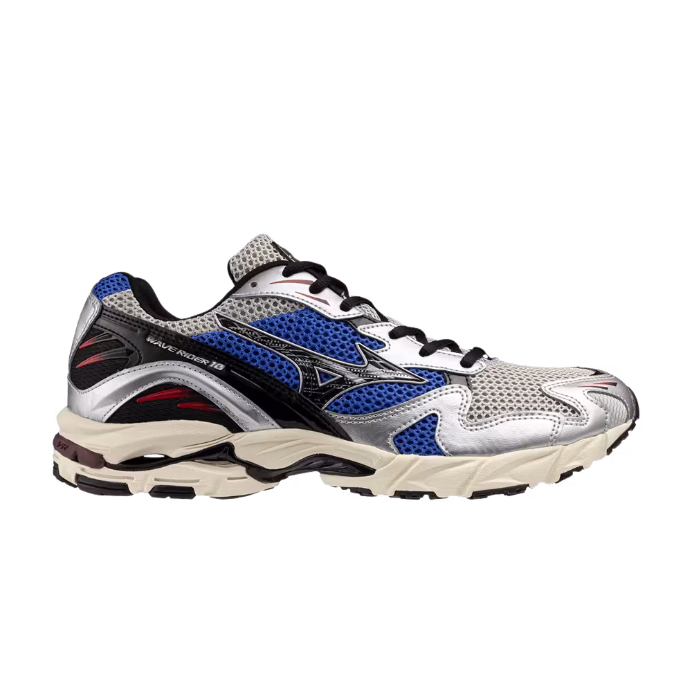 Mizuno Wave Rider 10 Blue Silver