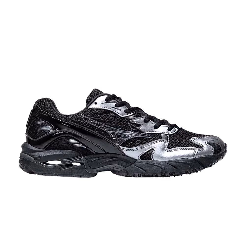Mizuno Wave Rider 10 Black Sand Metallic Gray'