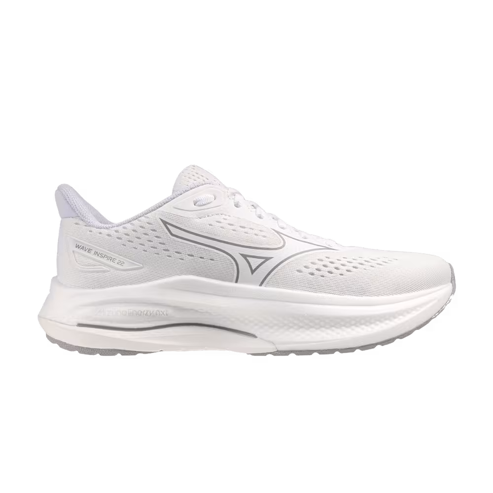 Mizuno Women's Wave Inspire 22 White Gray