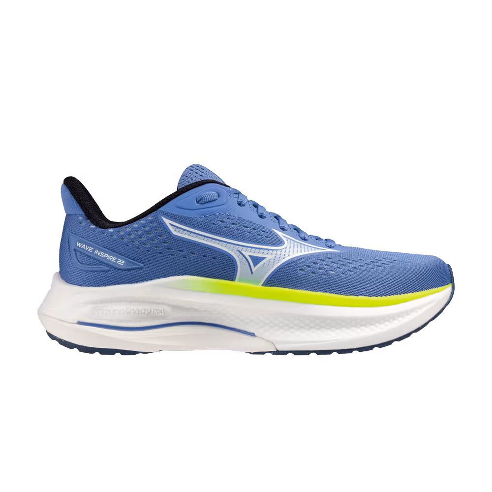 Mizuno Women's Wave Inspire 22 Super Wide Blue White