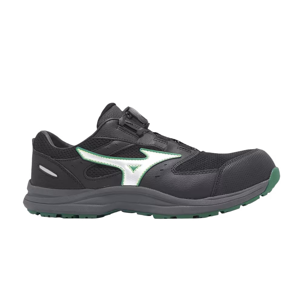Mizuno Prime Fit LS 3 51L BOA Wide Black Green