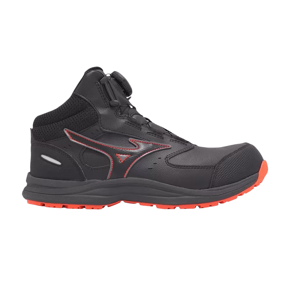 Mizuno Prime Fit LS 3 71M BOA Wide Black Red