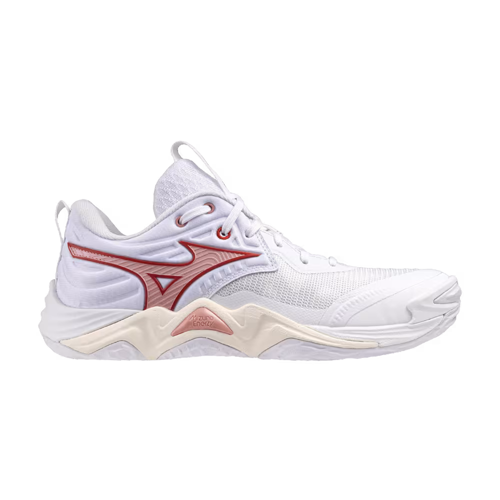 Mizuno Women's Wave Momentum Elite White Red