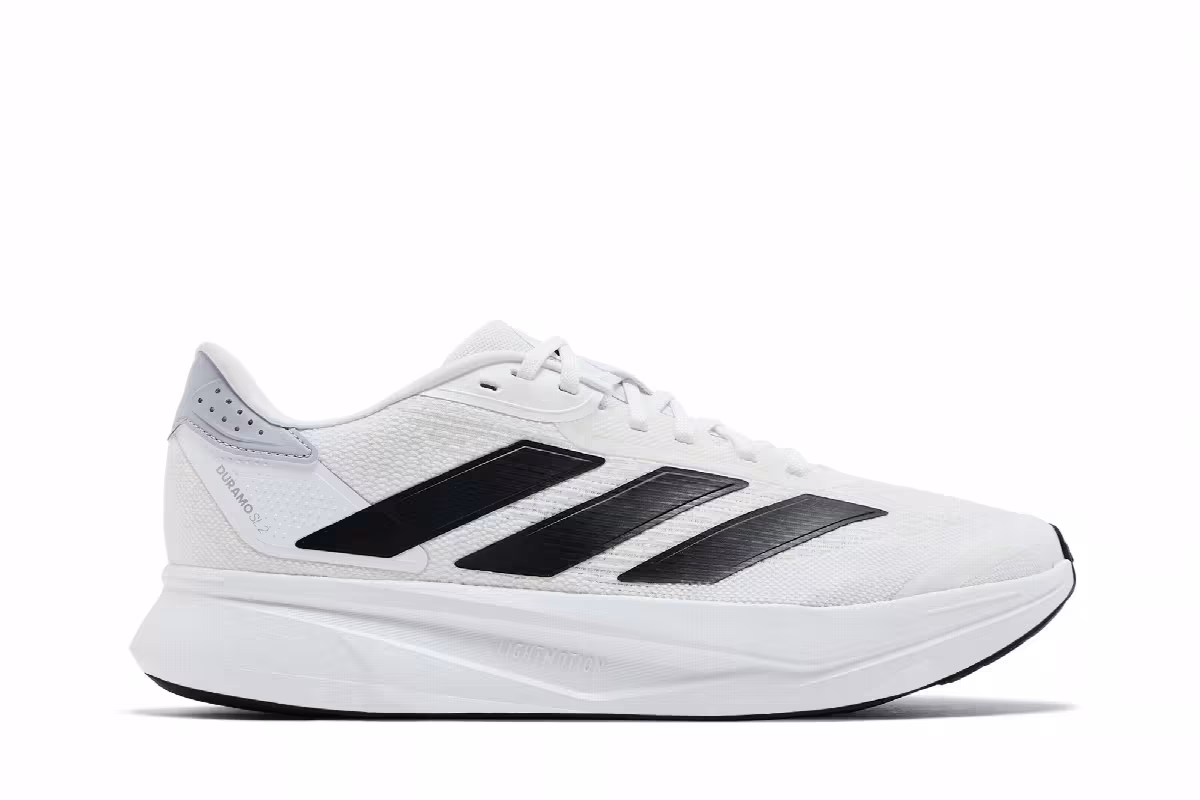 Adidas Duramo SL 2.0 White Black Halo Silver, view 2