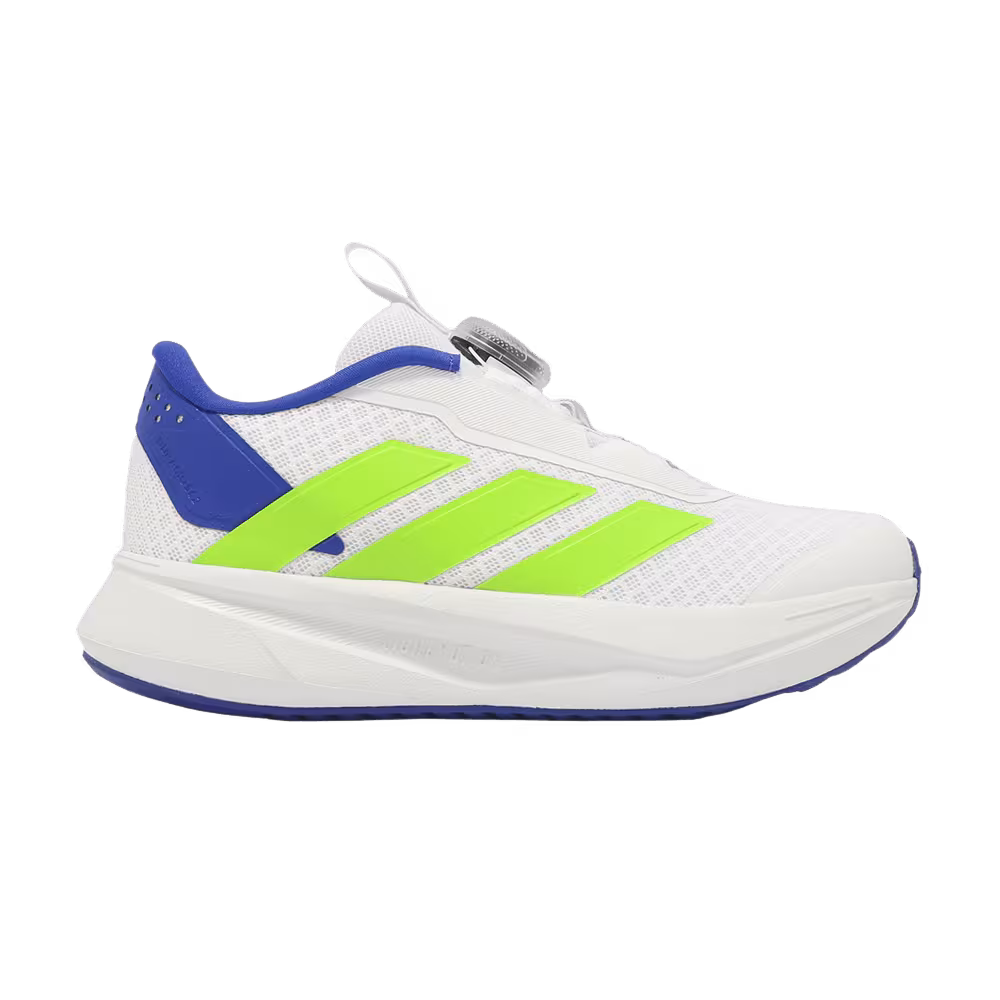 adidas Duramo SL 2.0 BOA K White Solar Slime Semi Lucid Blue