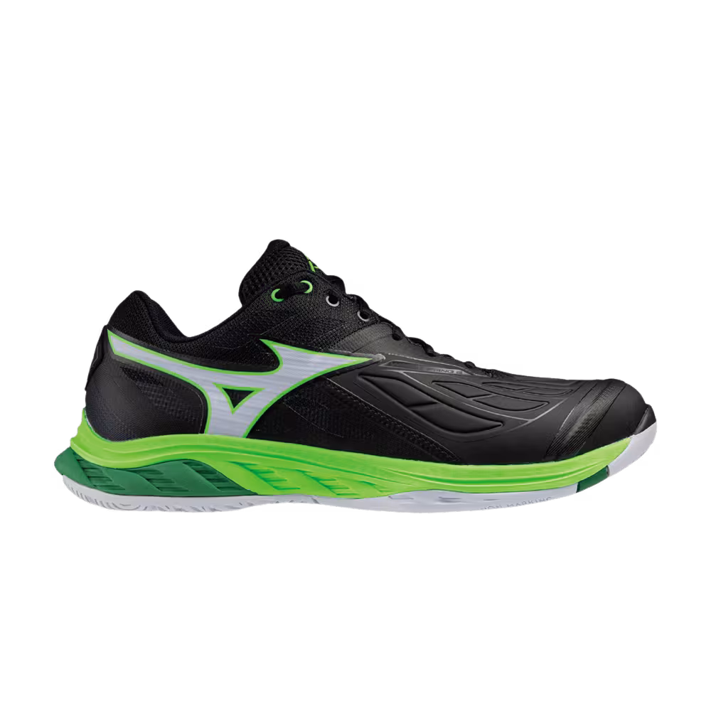 Mizuno Wave Fang 2 Wide Black Green