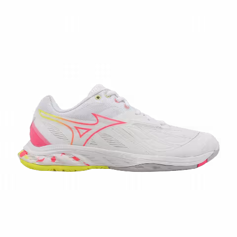 Mizuno Wave Fang 2 'White Pink Bolt Neon'