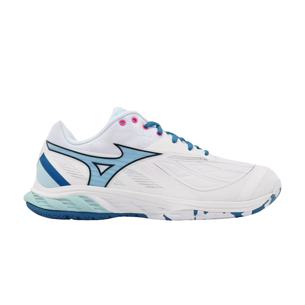Mizuno Wave Fang 2 Wide White Blue