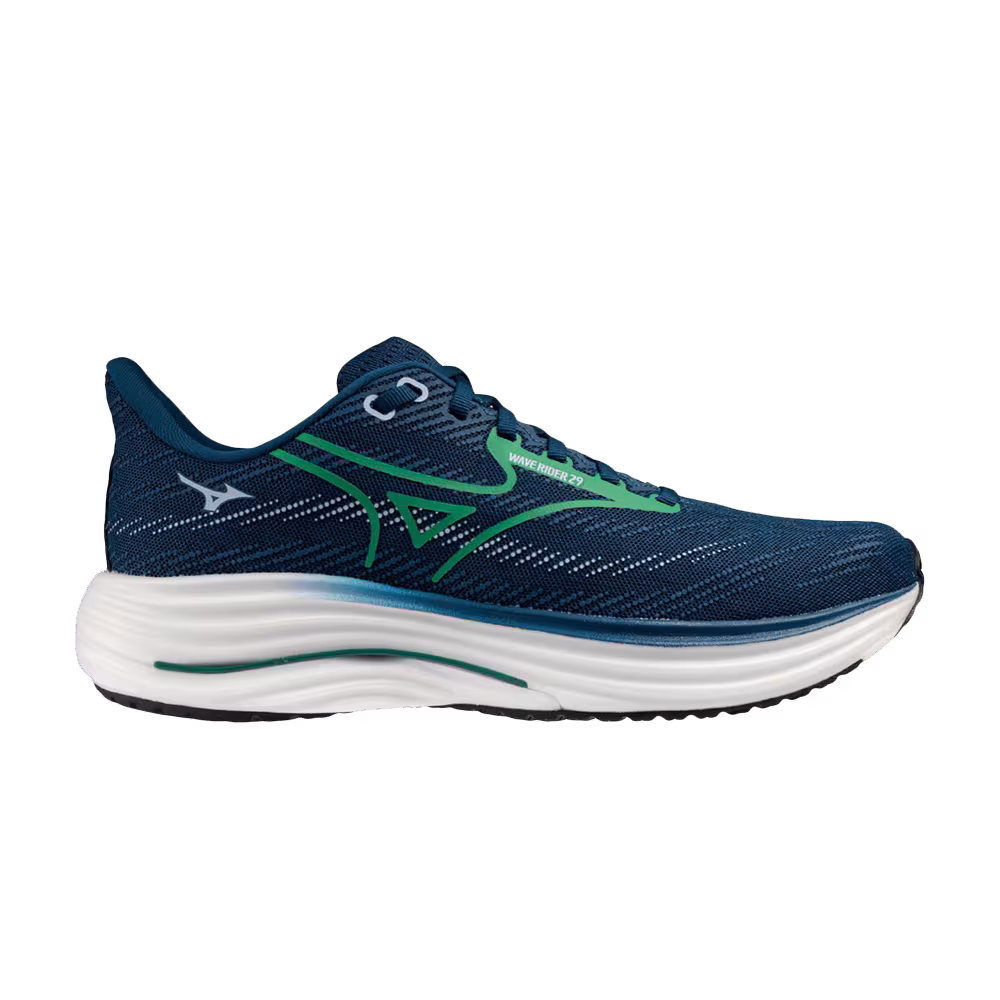 Mizuno Wave Rider 29 Blue Green
