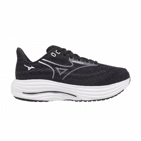 Mizuno Wave Rider 29 Super Wide 'Black White'