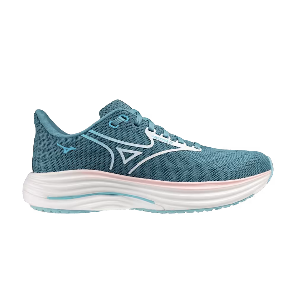 Mizuno Women's Wave Rider 29 Green White