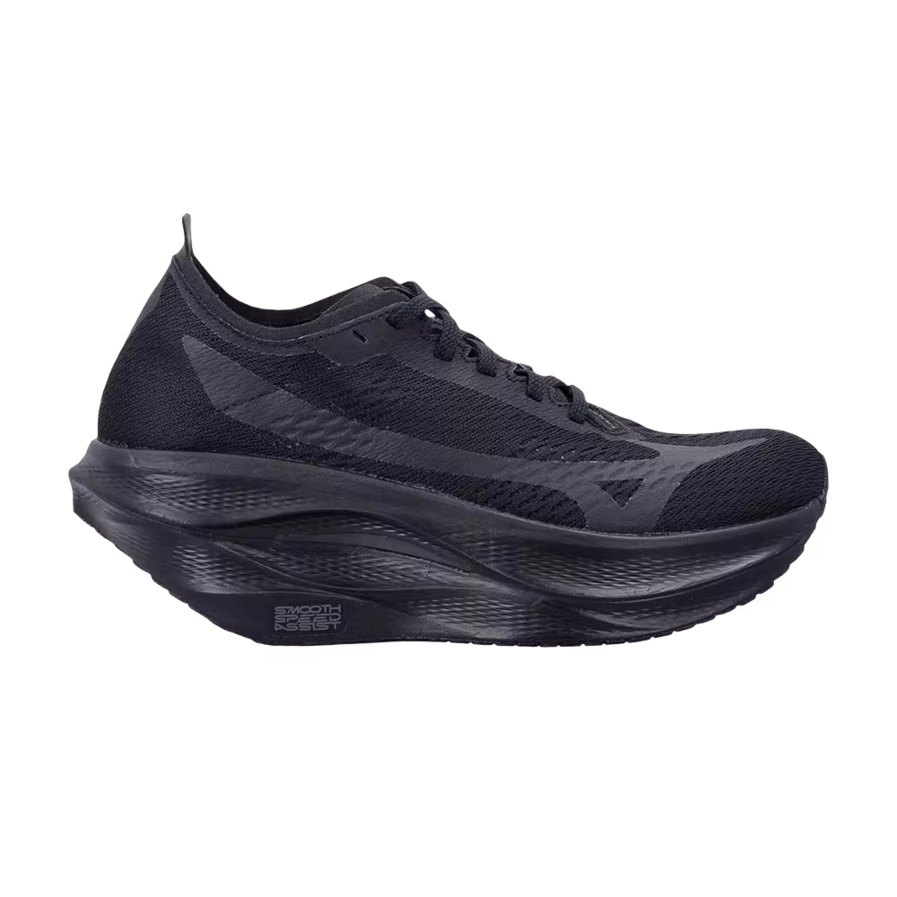 Comme Des GarçOns x Mizuno Wave Rebellion Pro 3 Black