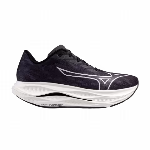 Mizuno Wave Rebellion Flash 3 Wide 'Black White'
