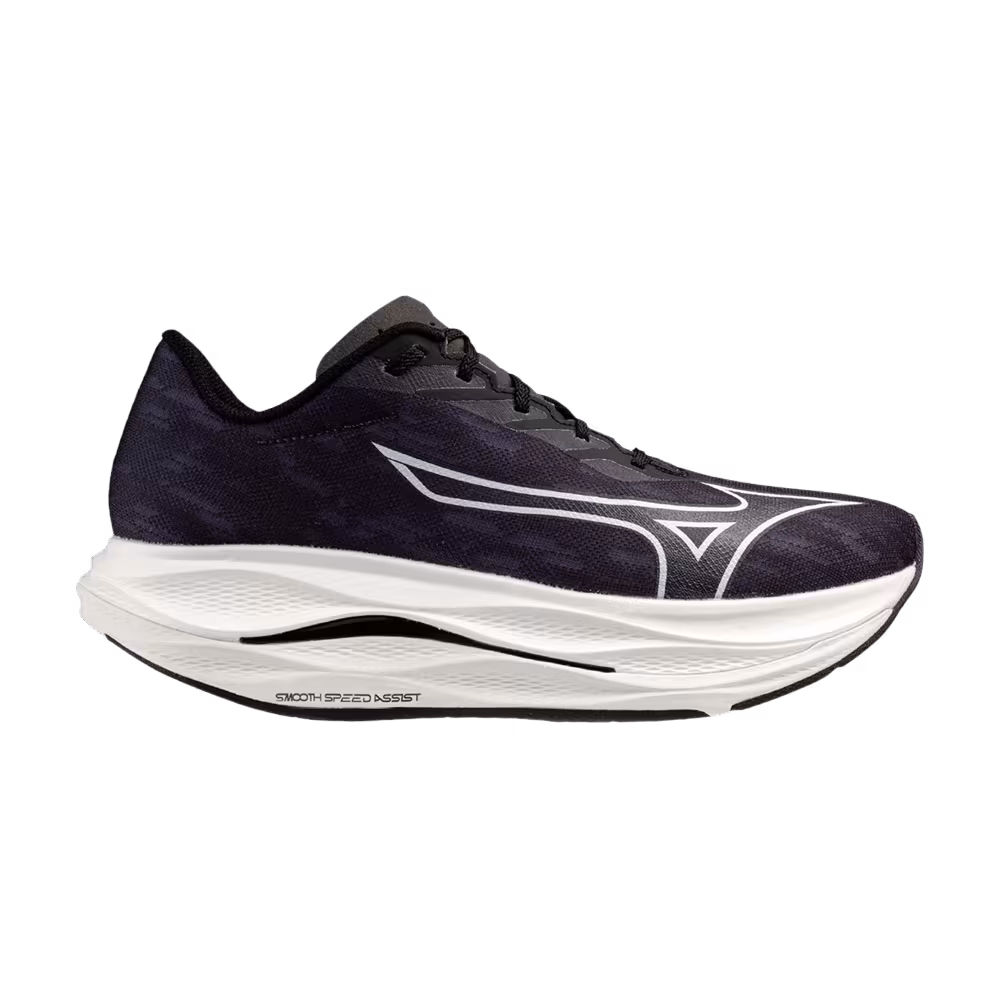 Mizuno Wave Rebellion Flash 3 Wide Black White