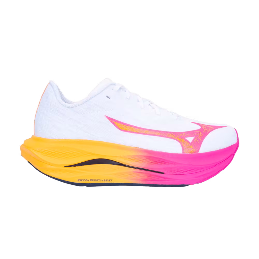 Mizuno Wave Rebellion Flash 3 White Pink