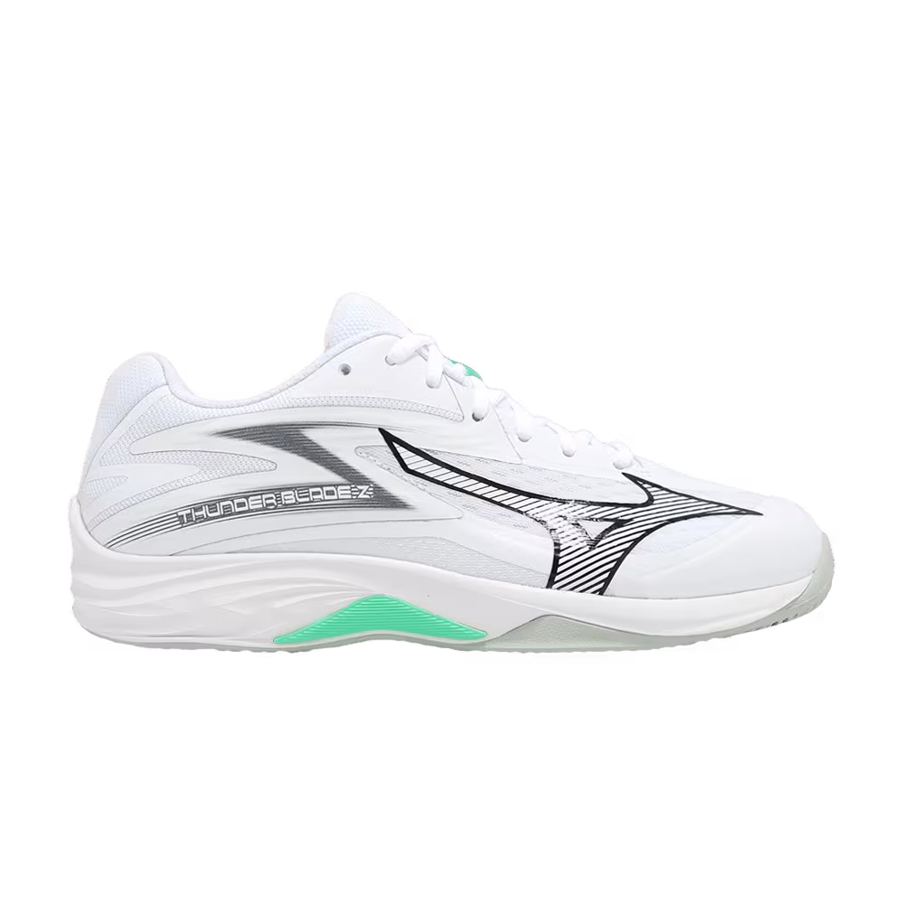 Mizuno Thunder Blade Z White Black Frozen Emerald
