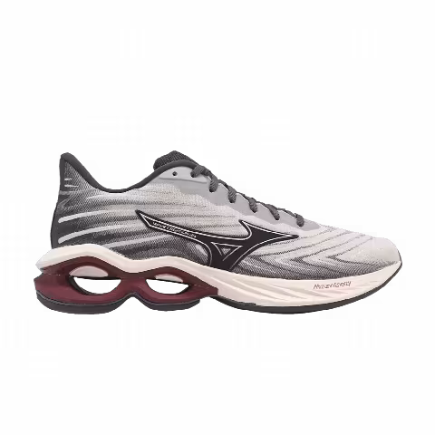 Mizuno Wave Creation 25 'Grey Black Maroon'