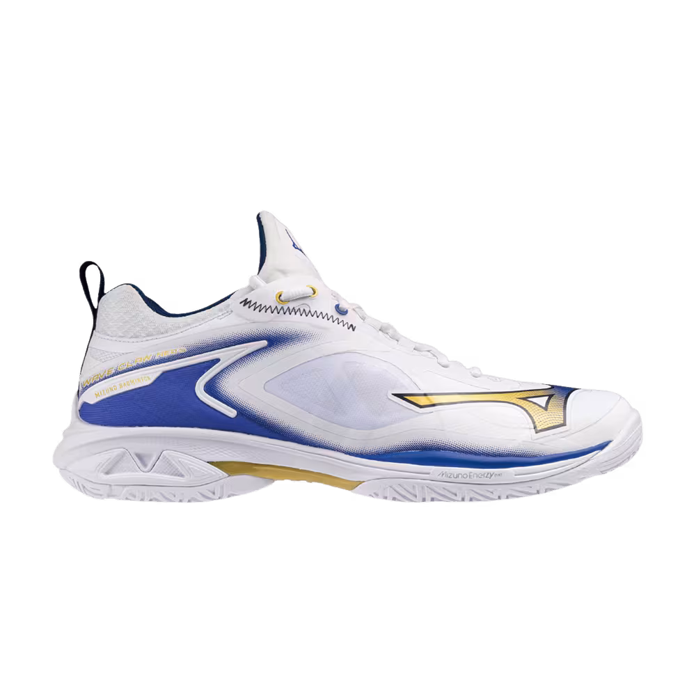Mizuno Wave Claw Neo 3 Wide White Blue