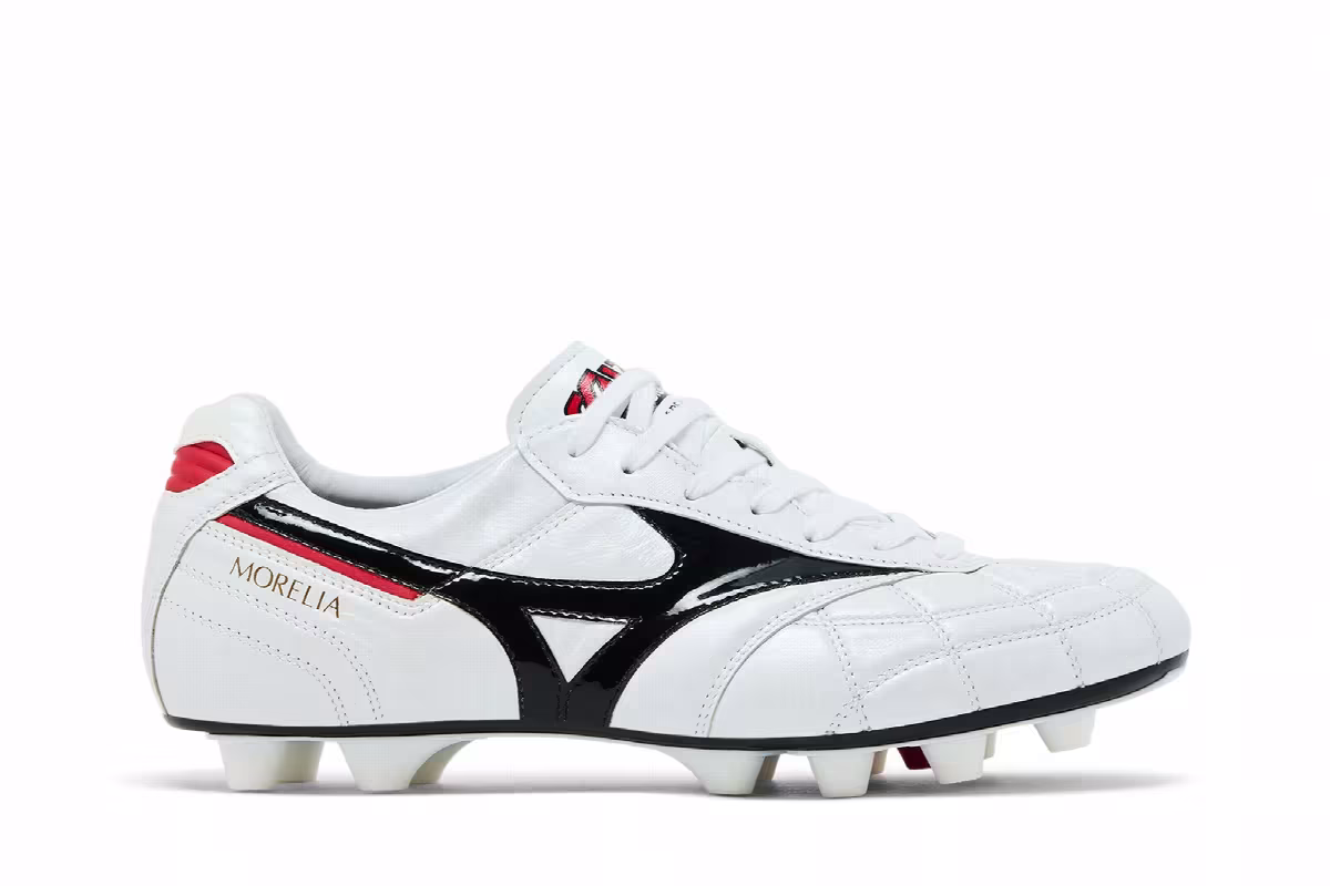 Mizuno Morelia 2 Japan White Black, view 2