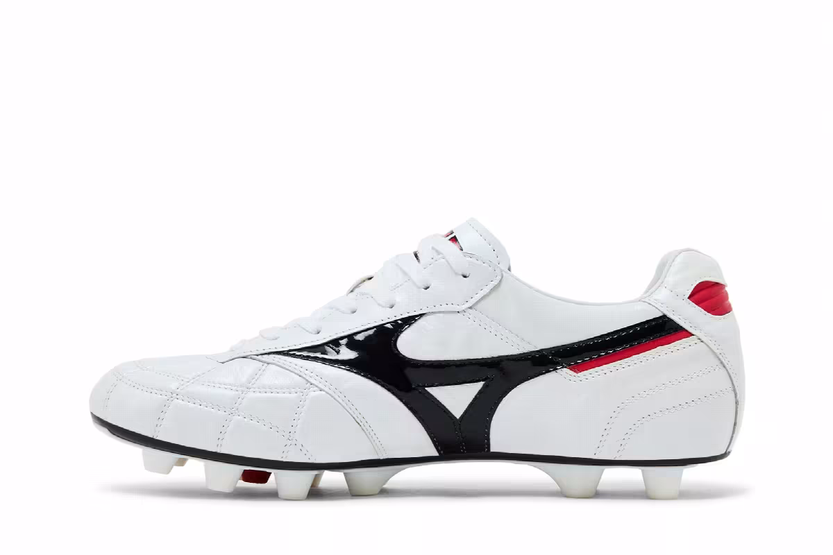 Mizuno Morelia 2 Japan White Black, view 4