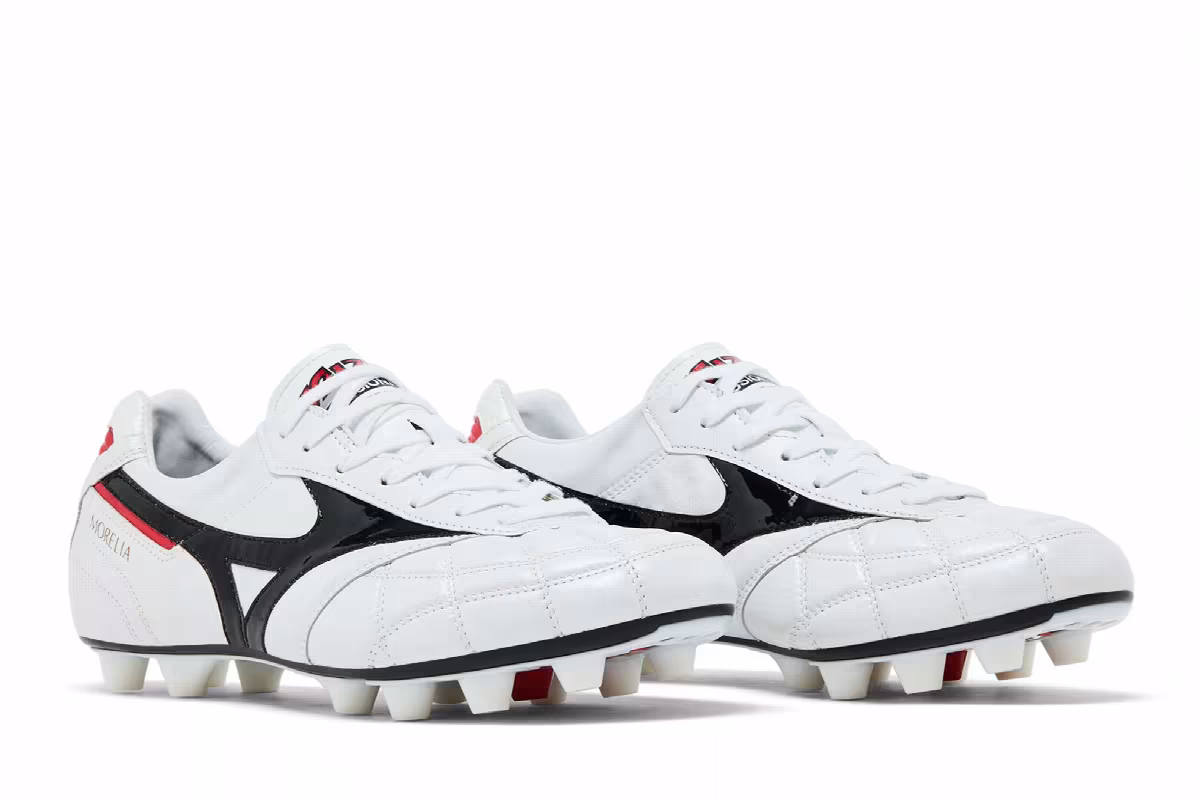 Mizuno Morelia 2 Japan White Black, view 9
