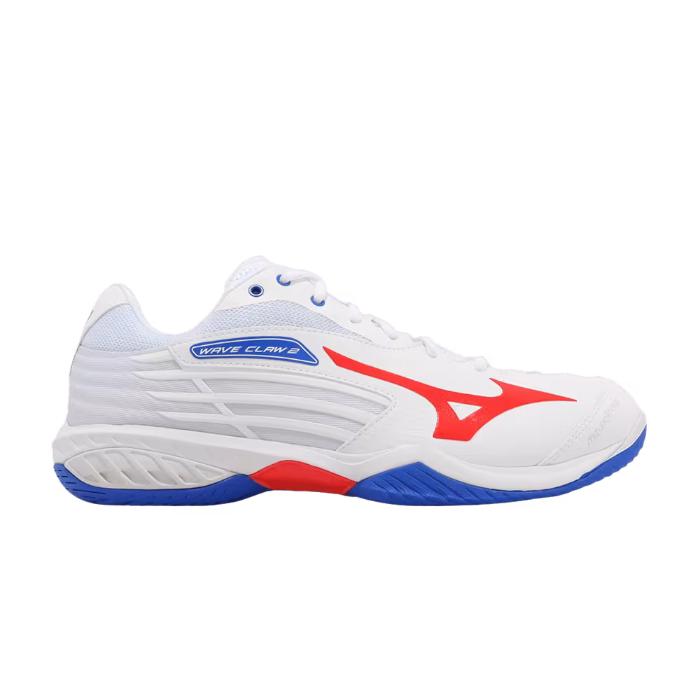Mizuno Wave Claw 2 White Blue Red