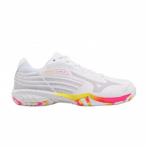 Mizuno Wave Claw 2 'White Pink Bolt Neon'