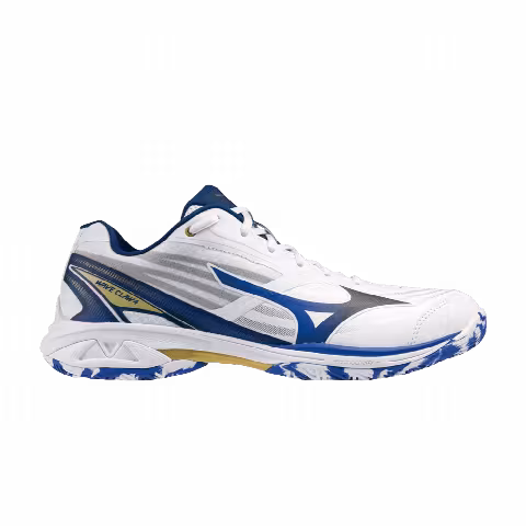 Mizuno Wave Claw 4 Wide 'White Blue'