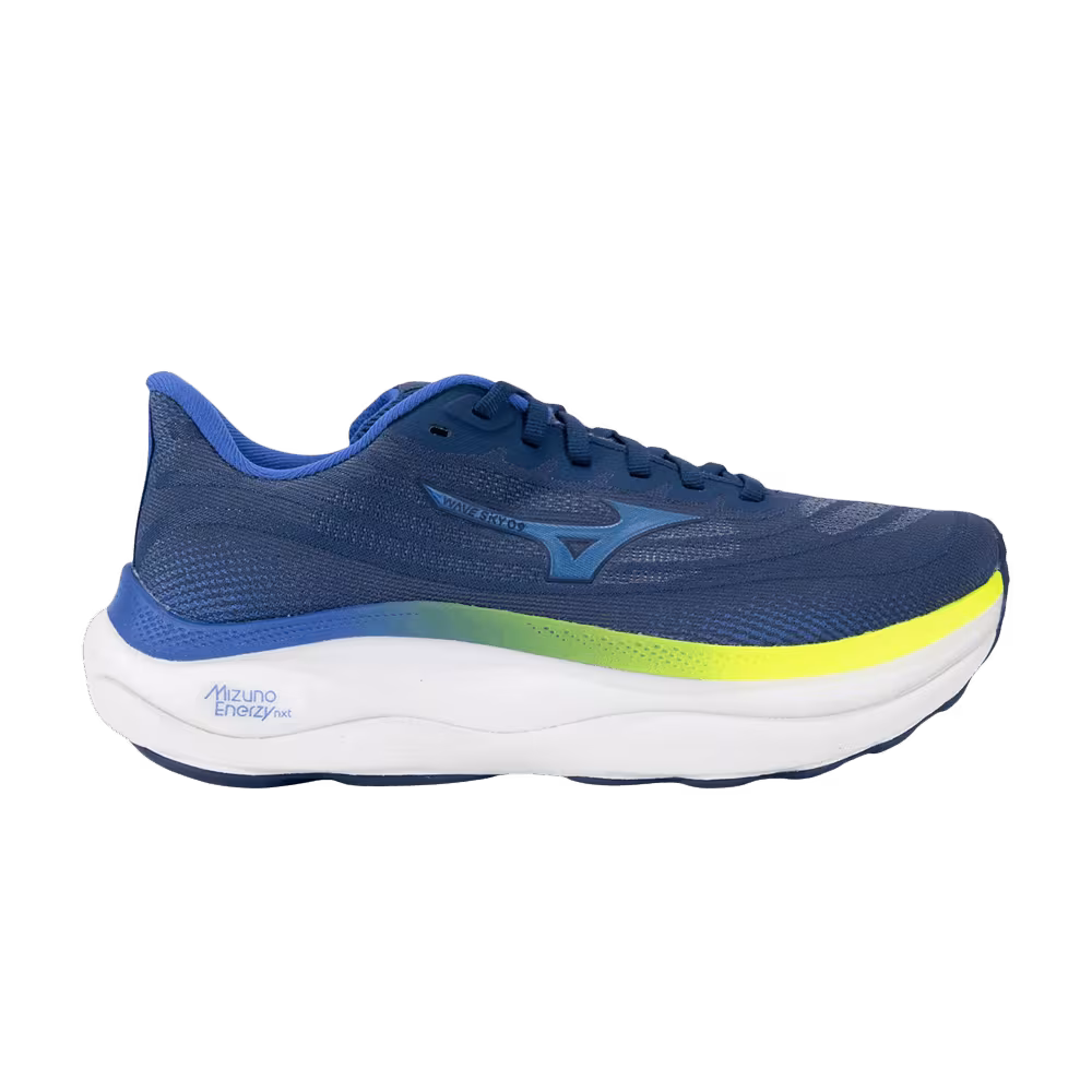 Mizuno Wave Sky 9 Blue Yellow White