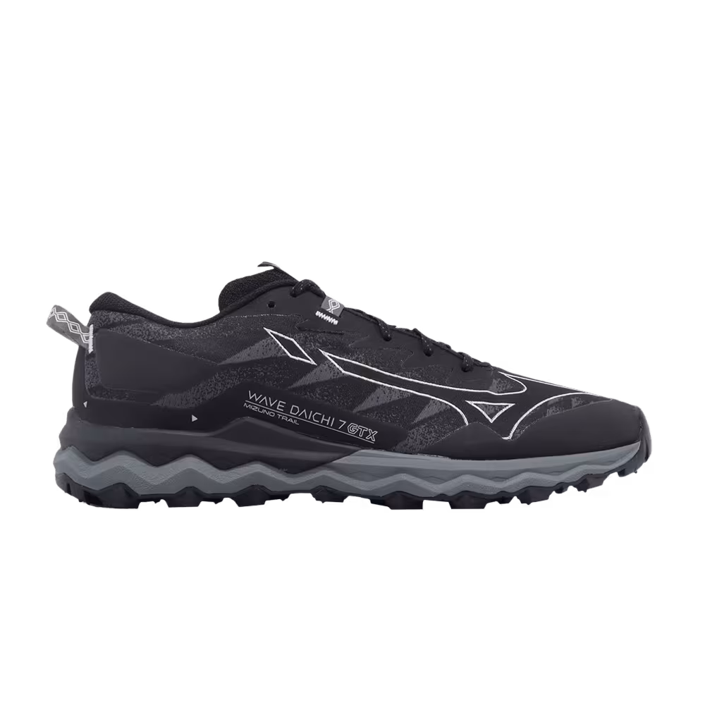 Mizuno Wave Daichi 7 GORE-TEX Black Stormy Weather