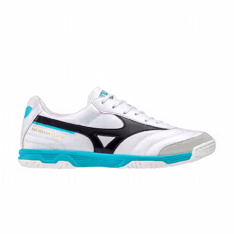 Mizuno Morelia Sala Classic IN 'White Black Aqua'
