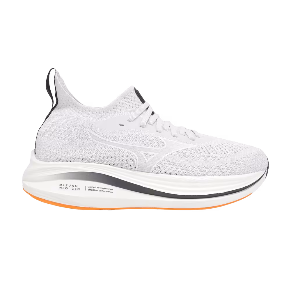 Mizuno Neo Zen Light Grey White Orange