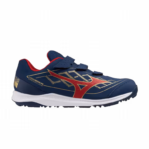 Mizuno Cushionrevo Dia Trainer Wide 'Navy Red Gold'