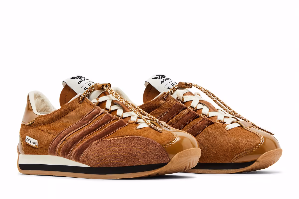 Song for the Mute x adidas Country OG Pony Hair Pack - Bronze Strata, view 9