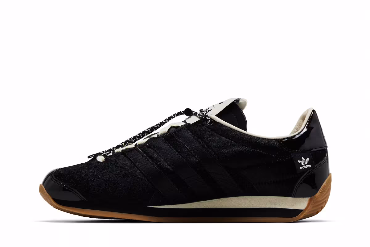 Song for the Mute x adidas Country OG Pony Hair Pack - Black, view 4