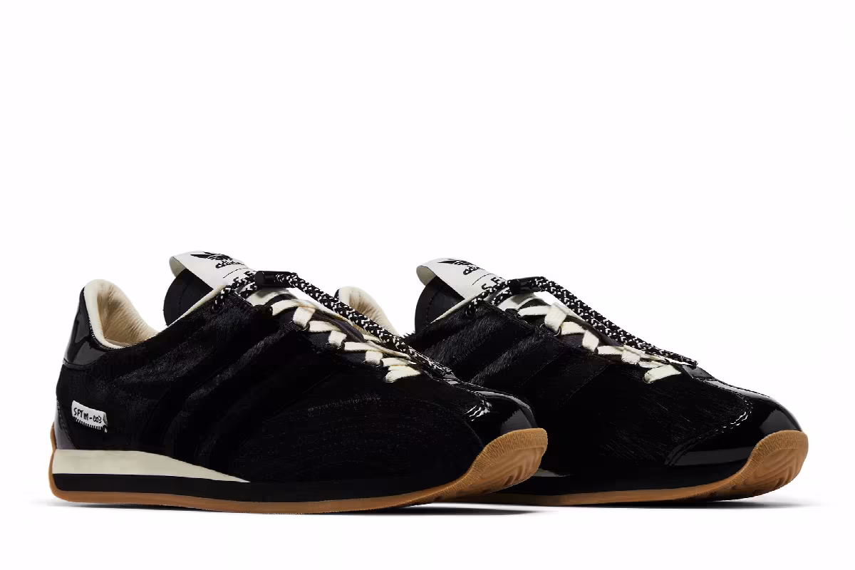 Song for the Mute x adidas Country OG Pony Hair Pack - Black, view 9