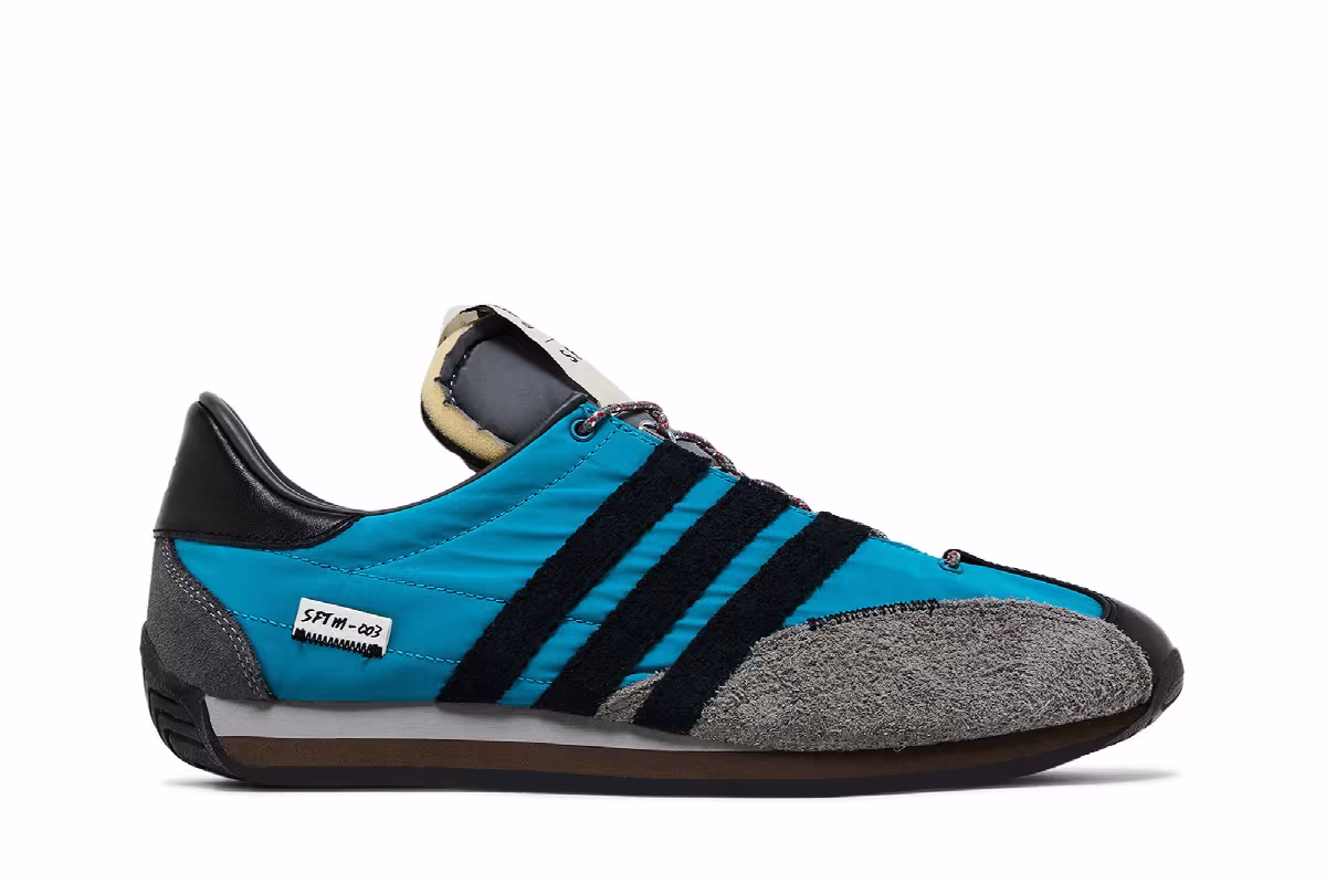 Song for the Mute x adidas Country OG Active Teal, view 2