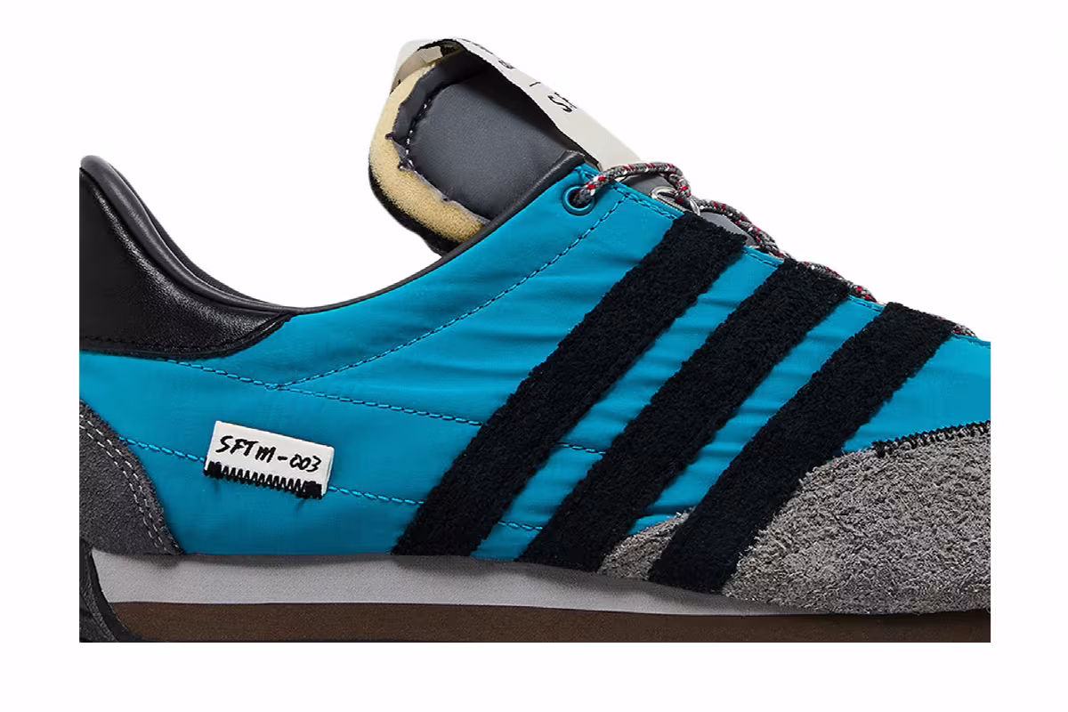 Song for the Mute x adidas Country OG Active Teal, view 3