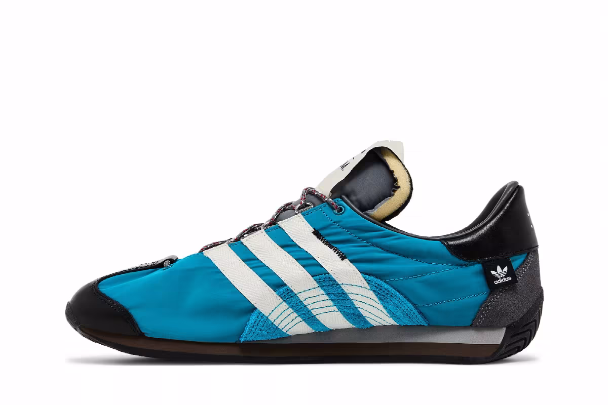 Song for the Mute x adidas Country OG Active Teal, view 4
